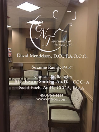 The door to the Mesa ENTSOA offices.
