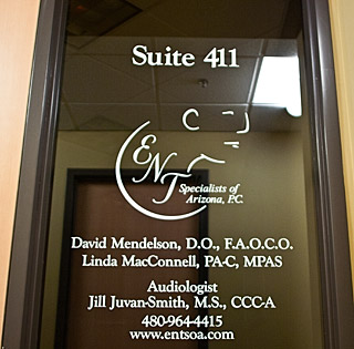 The door to the Mesa ENTSOA offices.